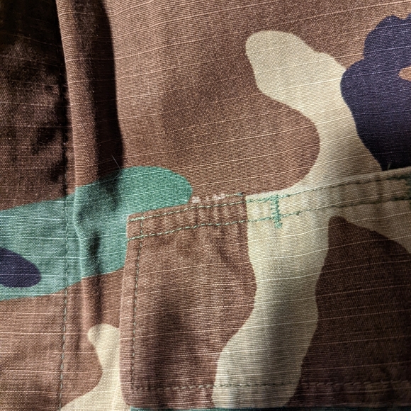 Camo Green Army Jacket - Picture 4 of 6